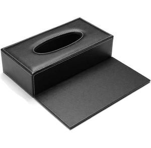 Cajas de papel para el hogar, cajas de regalo de cuero PU, logotipos personalizados, almacenamiento de lujo ligero, estilo europeo para hoteles y casas de huéspedes - Product Image 6