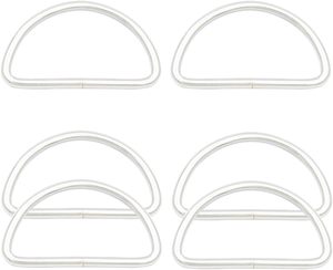 Accesorios de Agarre para Bolso con Diseño de Cabeza de Gato en Forma de Trapezoide y Anillo de Media Lluna - Product Image 1