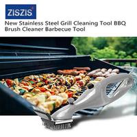 Nettoyeur de barbecue électrique avec puissance à la vapeur, brosse de nettoyage sécurisée pour BBQ et Grill, en acier inoxydable