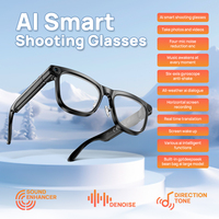 Gafas Inteligentes con IA, Cámara 4K de 13MP, 4GB Reales, Grabación de Audio ChatGPT, Auriculares Inteligentes, Resistentes al Agua IP68, Reproductor de Música, Navegación con IA