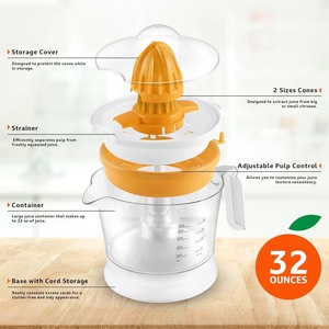 Exprimidor de Cítricos Eléctrico de Acero Inoxidable, Mezclador Portátil para el Hogar, Exprimidor de Limones, Exprimidor de Naranjas, Licuadora - Product Image 4