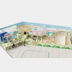 Divertido Equipo de Juego Suave Comercial de Múltiples Niveles, Parque Infantil Interior con Túneles y Diversos Juguetes para Centro de Juegos Comunitario - Product Image 1