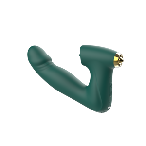 Tong Zuigende Dildo Vibrator 3 In 1 G Spot Clitoris Vibrator 10 Trillingen Tong Likken Tepel Clit Stimulator Volwassen Seksspeeltjes - Product Image 3