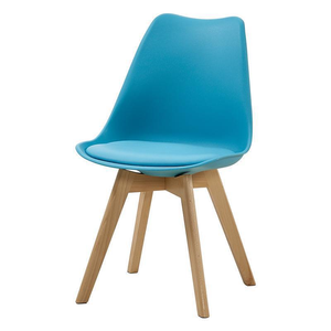 Silla Moderna para <span class=keywords><strong>Restaurante</strong></span>, Carcasa <span class=keywords><strong>de</strong></span> PVC, Patas <span class=keywords><strong>de</strong></span> Madera Maciza, Muebles Comerciales Ligeros para <span class=keywords><strong>Restaurante</strong></span>, Cafetería, Hotel, Villa, Cocina - Product Image 1