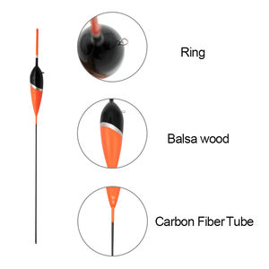 WEIHAI – flotteurs de pêche <span class=keywords><strong>en</strong></span> bois <span class=keywords><strong>Balsa</strong></span> avec <span class=keywords><strong>tige</strong></span> <span class=keywords><strong>en</strong></span> carbone, 1.0g, 1.5g - Product Image 4