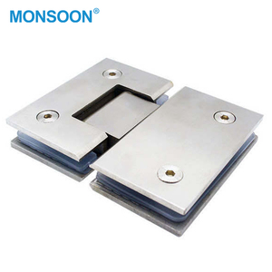 <span class=keywords><strong>Bisagra</strong></span> de puerta de <span class=keywords><strong>vidrio</strong></span> de <span class=keywords><strong>180</strong></span> <span class=keywords><strong>grados</strong></span> de acero inoxidable cromado <span class=keywords><strong>Bisagra</strong></span> de ducha de estilo moderno para baño para instalación de pared <span class=keywords><strong>a</strong></span> <span class=keywords><strong>vidrio</strong></span> - Product Image 1