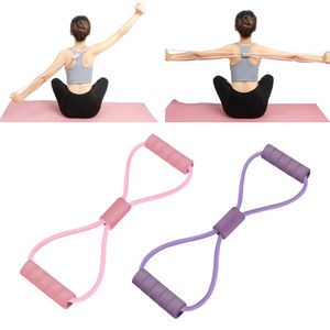Banda de Resistencia para Yoga en Forma de 8, para Estiramiento Muscular, Belleza de Hombros y Espalda, Cuerda de Tensión Portátil - Product Image 3