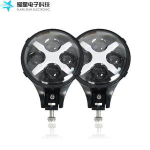 Flare <b>Star</b> Electronic 6 Inch X Shape <b>Led</b> Auxiliary Light 60W Off Road Lighting For Jeep Wrangler - Product Image 1