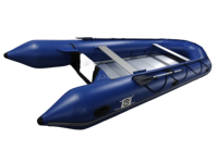 Bateau pneumatique de sport rapide populaire avec plancher en aluminium, prêt pour la dérive, capacité 8 personnes SA450