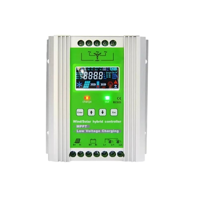 Wind Solar Hybrid Controller 12V/24V Solar Controller 300W/400W/500/600W MPPT Solar Controller