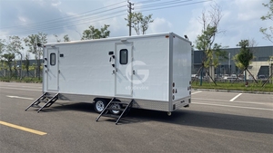 Promotion : Toilettes mobiles de luxe insonorisées en acier, remorque de salle de bain moderne, remorque de douche - Product Image 2