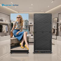 Écran LED d'affichage publicitaire intérieur P2.5 pliable, affiche numérique pour centres commerciaux, affichage LED d'affiche - Vente chaude