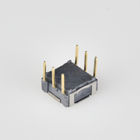 Interruptor Rotatorio de Código SMD de 25mA 24VDC, 1 2 3 4 5 6 7 8 9 10 Polos, Codificación PCB Tipo 7x7