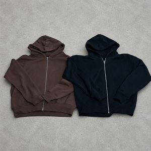 Custom Stringless Heavyweight Blank Boxy Hoodies Men's Heavyweight <b>Vintage</b> Cotton Fleece High Quality <b>Sweatshirts</b> & Hoodies - Product Image 5