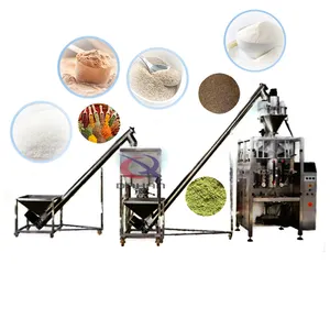 Mix 20kg-20ton/h Dry Powder Production Line Flour Seasoning Multifunction Packing Machine