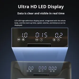 Compacte Elektrische Loopband Voor Binnenshuis Gebruik Grensoverschrijdende Stille Fitness Draadloze Hartslag Test Leuningen Motor Rijtype - Product Image 4