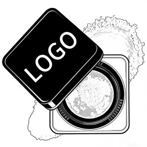 Crème correctrice minérale multicouche transparente anti-brillance, effet maquillage naturel. Compact de maquillage style application épaisse. - Product Image 3