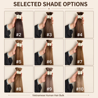 Extensions de cheveux naturels de luxe 100% cheveux humains vierges, Megahair, vente en gros, fournisseur d'extensions de cheveux en vrac