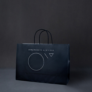 Venta al por mayor personalizado negro 3Kg madera dura carbón bolsa de papel restaurante regalo artesanal con impresión personalizada bolsas de papel - Product Image 5