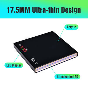 포켓 포 무게 내장 유리 세트 기계 계량 그라인더 커피 저울 미니에서 블루투스 디지털 양조 미니 - Product Image 5