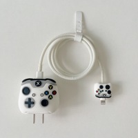 Téléphones portables mignon dessin animé USB-C Date pour IPHONE chargeur câbles Protection câble morsure protecteur