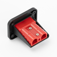 Connecteur de montage encastré pour boîtier de prise 50A 12V 24V, style prise, avec support pour caravane