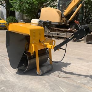 Mini <span class=keywords><strong>Rodillo</strong></span> Compactador Vibratorio de 0.3-0.8 Toneladas, <span class=keywords><strong>Rodillo</strong></span> Compactador de Empuje Manual - Product Image 6