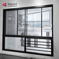 Ventanas Corredizas de Aluminio de Primera Calidad para Apartamentos de Lujo