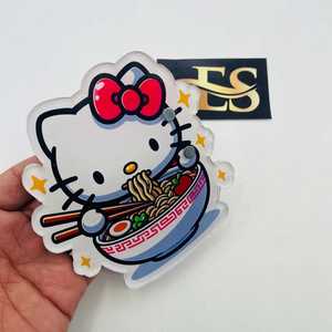 Bandejas de Pestañas Festivas con Personajes de Dibujos Animados, Instrumentos de Belleza, Impresión de Logotipo Personalizado, Bandeja de Pestañas Acrílica, Servicio OEM - Product Image 3