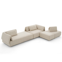 Ensemble de canapés de luxe pour salon moderne, mobilier de salon authentique, canapé design pour villa, hôtel, avec rembourrage en éponge enveloppant