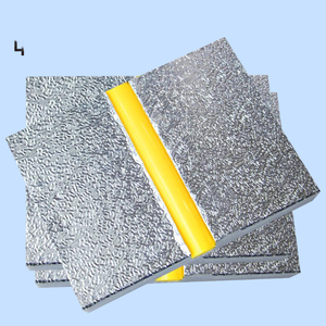4*8ft <strong>XPS</strong> Polystyrene <strong>Al</strong> Heating Panel High Compression Underfloor Heating Insulation Board with Embossed Aluminum Foil 1200x600 - Product Image 1