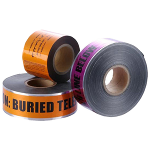 Dễ dàng-to-sử dụng ngầm Detector Magnetic CAUTION <span class=keywords><strong>Tape</strong></span> Phản Quang Huỳnh Quang Cảnh Báo băng với từ tính năng - Product Image 2