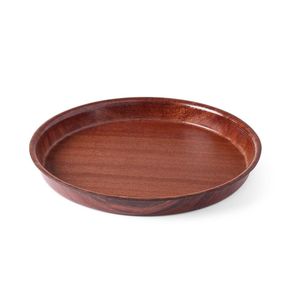 ถาดเสิร์ฟไม้มะฮอกกานี AmerBox เส้นผ่านศูนย์กลาง 360 มม. ความสูง 30 มม. - Product Image 1