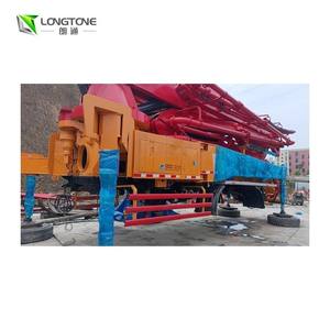 <span class=keywords><strong>Camion</strong></span> <span class=keywords><strong>pompe</strong></span> à béton diesel d'occasion 56m Portée verticale et horizontale 300kW Productivité 190M/H pour <span class=keywords><strong>location</strong></span> - Product Image 1