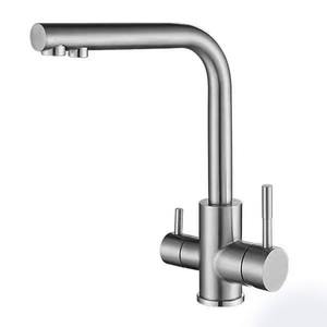 Vòi 3 Chiều Hiện Đại Vòi Lọc Nước Gắn Trên Sàn 304 Vòi Nhà Bếp Vòi Nóng Lạnh Vòi Trộn Nhà Bếp Nước Tinh Khiết - Product Image 1