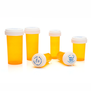 Logo Custom Plastic Rx Medicine <strong>Bottle</strong> <strong>Child</strong> Resistant Reversible Cap <strong>Pill</strong> Vials 16 Oz <strong>Bottles</strong> With Caps - Product Image 3