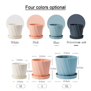 RUIPU (YD--M) PP Matériel <span class=keywords><strong>Pas</strong></span> <span class=keywords><strong>Cher</strong></span> Petit Intérieur De Bureau Plante Pot De Fleurs Pots De Jardin Pots De Fleurs En Plastique Macetas Para Plantas - Product Image 2