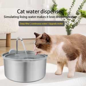<span class=keywords><strong>Fontaine</strong></span> automatique d'eau potable pour animaux de compagnie <span class=keywords><strong>6l</strong></span> Distributeur d'eau silencieux pour animaux de compagnie pour chats et chiens avec filtre - Product Image 5