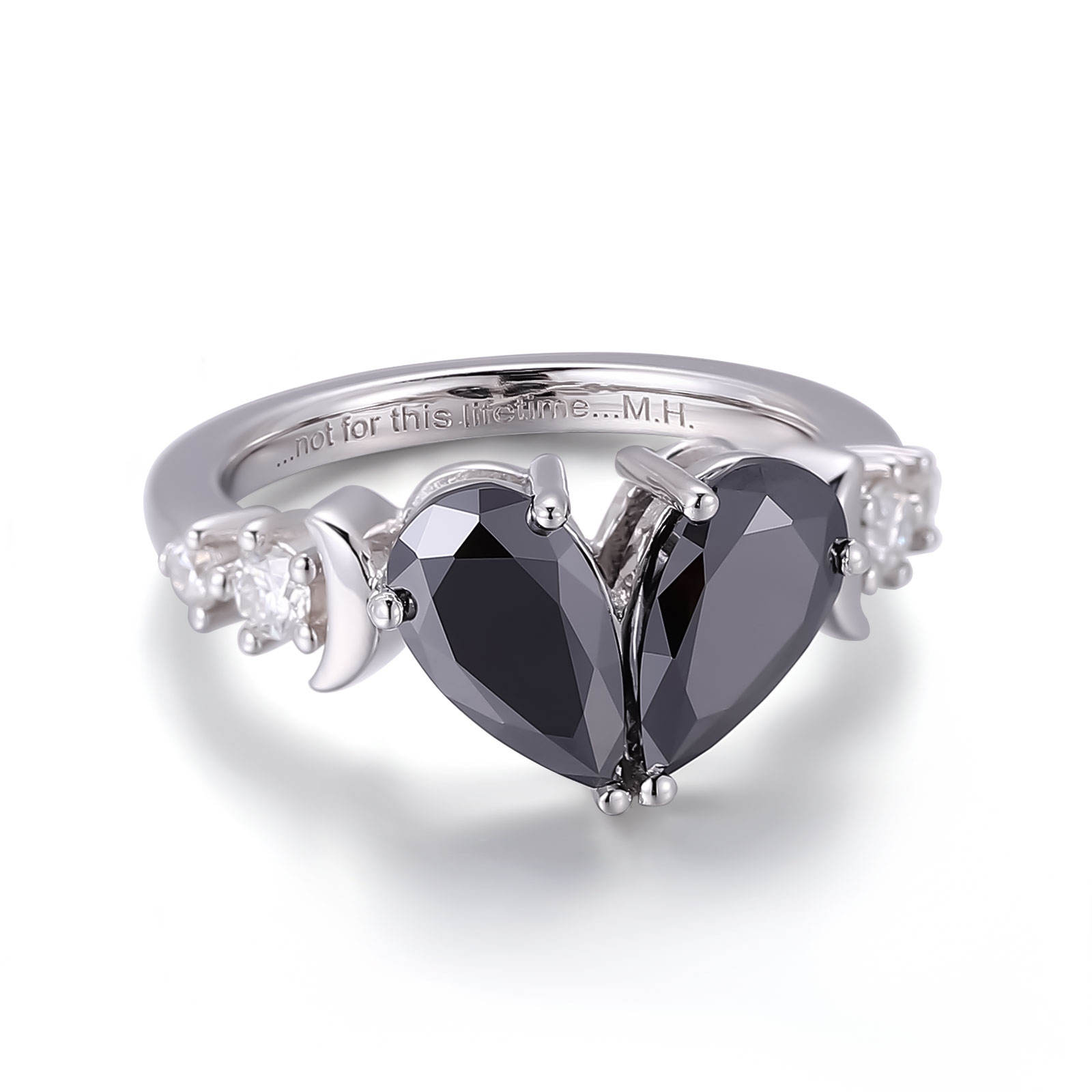 แหวนมอยซาไนต์ทองแท้ 18K