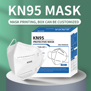 Ce EN149 bảo vệ KN95 mặt nạ không dệt vải 5 lớp Masque FFP2 KN95 dùng một lần Facemask - Product Image 1