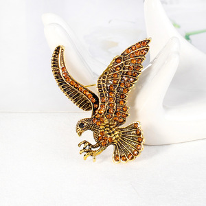 Broche feminina vintage dral928, broche de águia para mulheres - Product Image 4