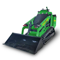 VICTORY SK690LE Mini chargeuse compacte électrique haute efficacité pour jardin 100KG-400KG capacité avec boîte de vitesses de pompe à roulement