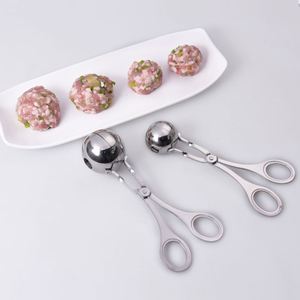 Pince à boulettes de viande personnalisée en acier inoxydable 304, écologique, pour la cuisine - Product Image 5