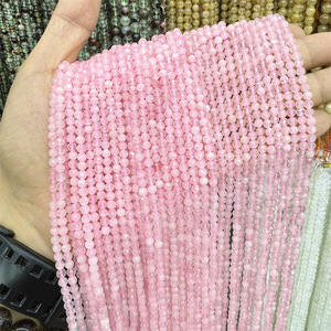 Cuentas <span class=keywords><strong>de</strong></span> Cristal Naturales Redondas Pequeñas al por Mayor <span class=keywords><strong>de</strong></span> Fábrica, Cuentas Sueltas para Hacer Joyería DIY, Cuentas Redondas Semiterminadas - Product Image 6