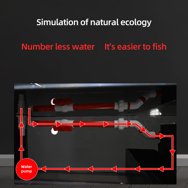 aquarium with filter for turtles