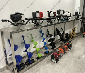 เครื่องเจาะดินแบบใช้น้ำมันเบนซิน 63 ซีซี 2 จังหวะ สำหรับขุดหลุมเสาเข็ม - Product Image 6