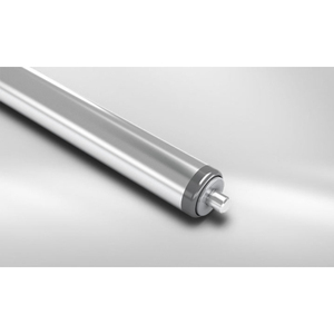 5 x Rullo di supporto in acciaio Ø 30 mm Tubo in acciaio di precisione 30 x 1,5, zincato - Product Image 1