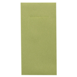 กระเป๋า-ผ้าเช็ดปากมะกอก Uni 40x40ซม1/8พับทำจาก linclass - Product Image 2