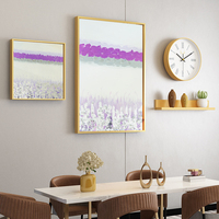 Peinture à l'huile sur toile abstraite moderne personnalisée, paysage, peinture murale peinte à la main, décoration, texture en relief 3D, peinture sur toile