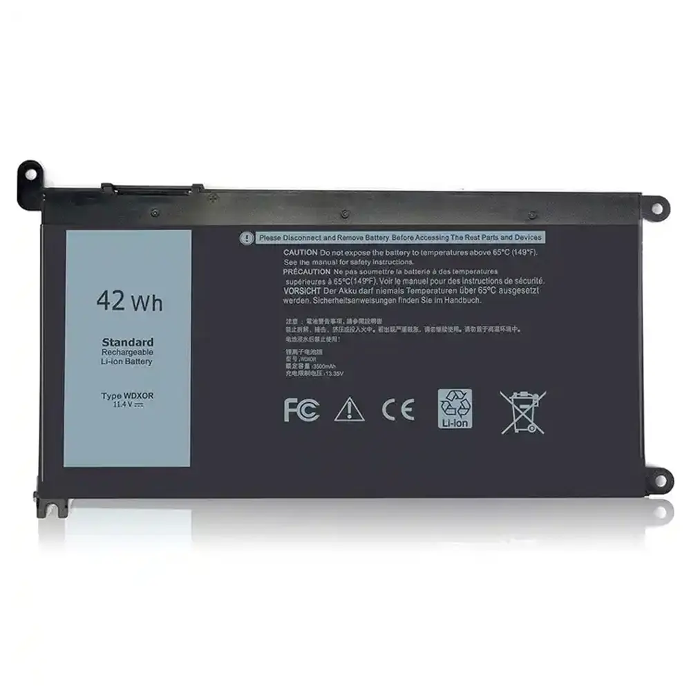 WDX0R WDXOR batteria Del computer portatile per Del Inspiron 7378 5567 7573 5565 latitudine 3490 3590 3340 3400 Vostro 5468 5568 P69G 3 crh3